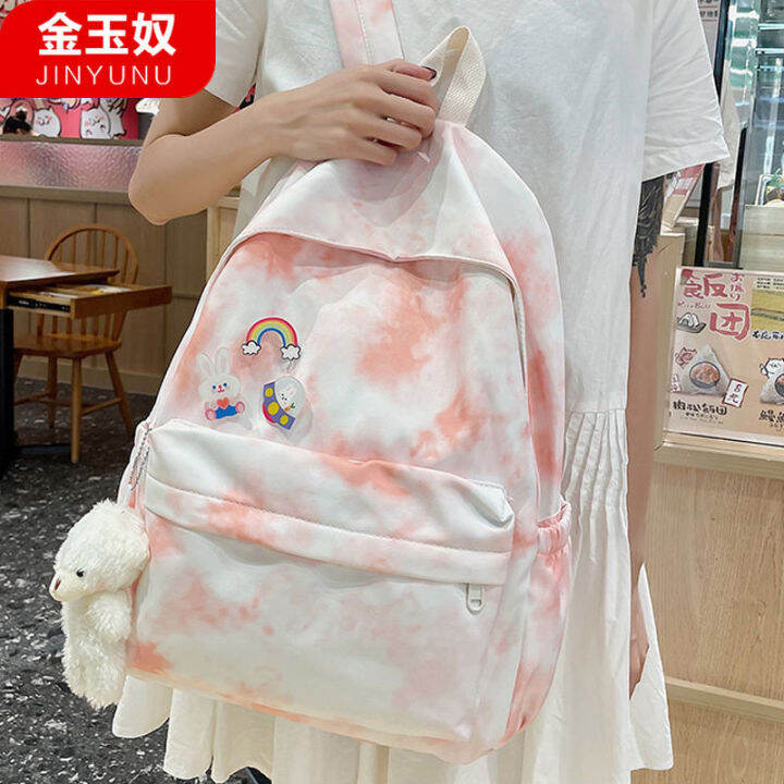Schoolbag female Korean college student Mori Department versatile Retro