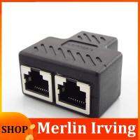 Merlin Irving Shop Network Connector Network Cable Female Distributor Ethernet Splitter Extender Plug Adapter C For Laptop