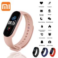 New In Smart Watch Men Digital Wristwatches Heart Rate Blood Pressure Monitor Health Fitness Tracker M6 M5 Smart Band Wristband