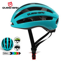 QUESHARK Men Women Ultralight Cycling Helmet Gradient MTB Mountain Road Bike Bicycle Motorcycle Riding Ventilated Safely Cap