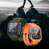 ☎ Ocean Pro Sport Smart Watch 5ATM Waterproof Big Full Touch Screen Rugged Smartwatches Fitness Tracker Heart Rate Monitor