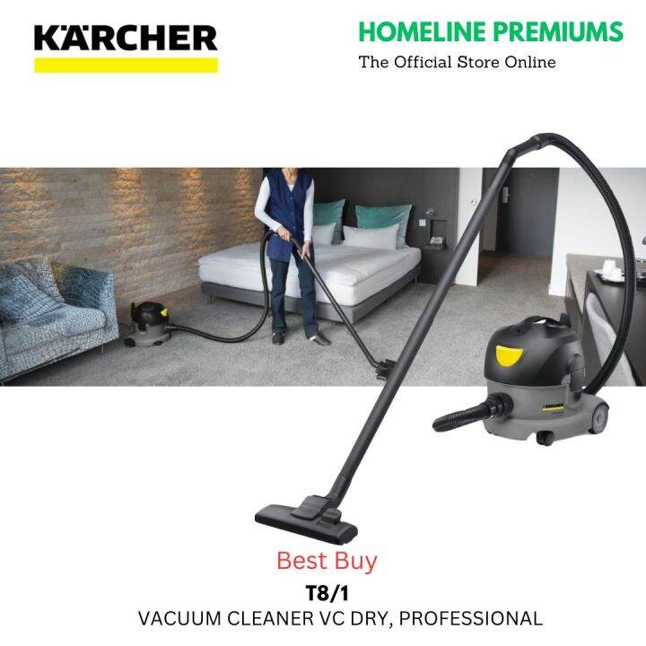 KARCHER T8/1 CLASSIC DRY VACUUM CLEANER | Lazada