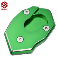 รถจักรยานยนต์ CNC Kickstand สำหรับ Kawasaki Z900 2017-2020 ER6N ER6F NINJA650R VERSYS650 ZX6R เท้าขาตั้ง Extension Pad Enlarge