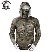 SINAIRSOFT Elastic Hoodie Men S Camo Hoodie Sports Zipper Cardigan Coat