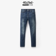 Quần Jean Nam Trơn Form Slim - Routine 10F22DPA014