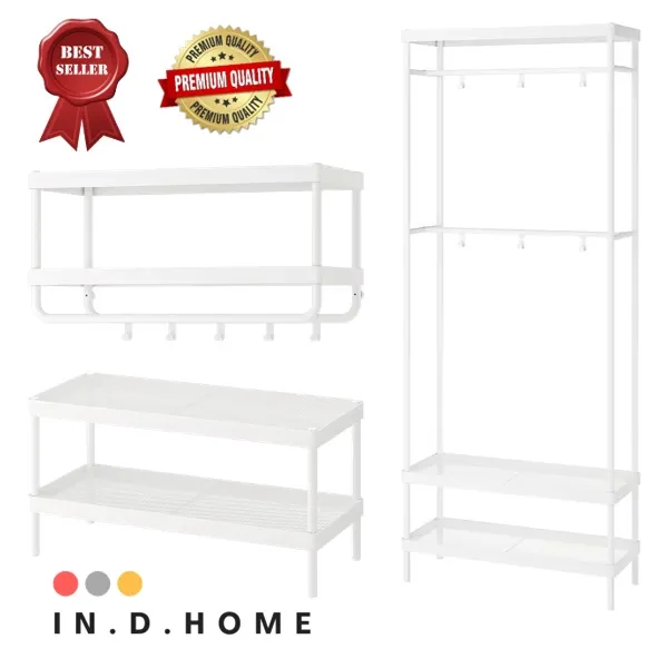 [ IKEA ] MACKAPAR 🔥 Cloth Rack Shoe Rack Shoes Storage Unit Hat And