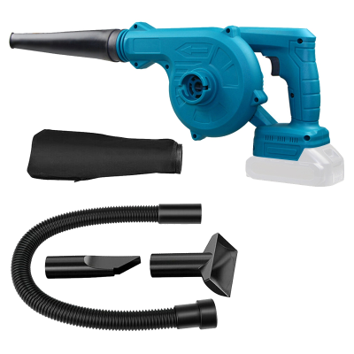 Cordless Electric Air Blower Cordless Hair Dryer &amp; Suction Handheld Leaf Computer Dust Collector Cleaner Power Tool for Makita 18V Battery