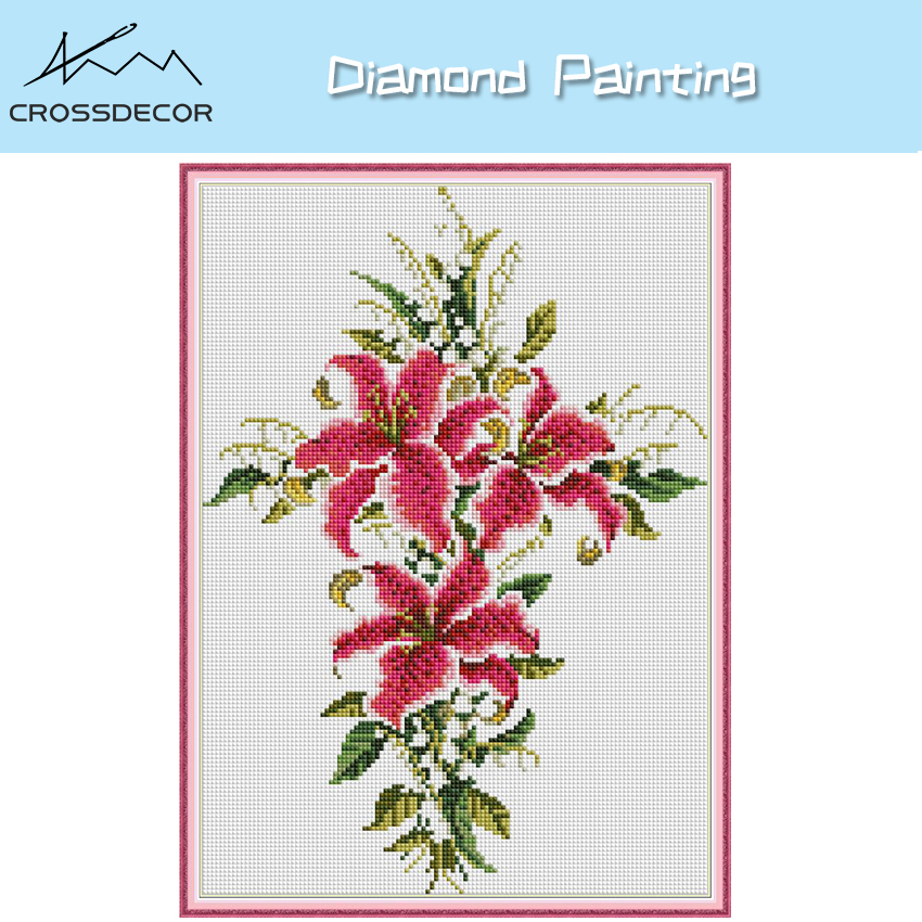 5D DIY Full Drill Diamond Painting Cross Stitch Embroidery Kits Home Wall Decor