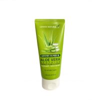 (สูตรใหม่)โฟมล้างหน้า อโลเวร่า ฟองโฟมหนานุ่ม สะอาดหมดจด LEAVES NATURAL ALOE VERA SOOTHING ESSENCE FOAM CLEANSER 150 ML.