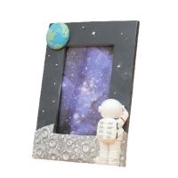 Astronaut Set-Up Wall-Mounted Couple Commemorative Home Desktop Decoration Puzzle Frame