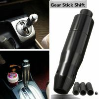 Car Auto Shift Knob with Push Button, Transmission Gear Stick Shifter Head for Most Automatic Vehicle (Black)