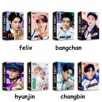 30pcs/box Kpop Stray Kids Lomo Card Set Felix Bangchan Hyunjin Changbin Photocard Solo Photo Cards The Sound New Album Cards