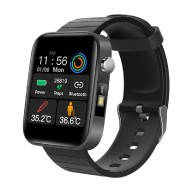 Đồng hồ thông minh chống nước ip67 theo dõi hoạt động thể dục đo nhiệt độ cơ thể nhắc nhở sức khỏe giấc ngủ kết nối bluetooth cho iOS Android thumbnail