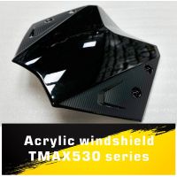 Topnew สำหรับ Tmax530 TMAX 530 TMAX530 T-MAX530 2012-2016กระจกบังลมหน้าจอด้านหน้ามอเตอร์ไซค์