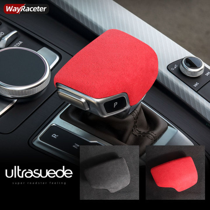 ultrasuede-suede-ห่อ-lhd-รถเกียร์-shift-knob-สำหรับ-audi-q7-4m-a4-s4-b9-a5-rs4-rs5-q5-sq5-fy-อุปกรณ์ตกแต่งภายใน