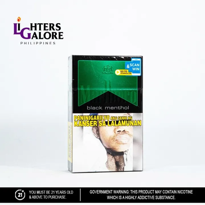 Lighters Galore MARLBORO BLACK MENTHOL PACK Lazada PH
