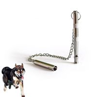 Ultrasonic Dog Whistle Adjustable Pitch Effective Stop Barking Training Device Silent Bark