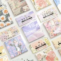 60PcsPack Creative Love Series Deco Paper Scrapbooking Deco Sticker Material Paper School Stationery