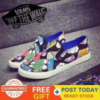 【vVANS】Hapeis Vansban Classic Slip on LX CANVANS รองเท้าผ้าใบลําลอง สําหรับผู้ชาย ผู้หญิง ไซซ์ 35-44