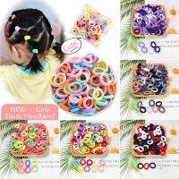 [A innovation] 100ชิ้น/เซ็ต ElasticBandsHair อุปกรณ์เสริม Sugholder Scrunchie เครื่องประดับ Gift