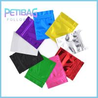 PETIBAG 10/30PCS ใหม่ แบน ครัว ที่เก็บของในบ้าน ซีลความร้อน ถุงอลูมิเนียมฟอยล์ มันเงา กระเป๋าเก็บของ