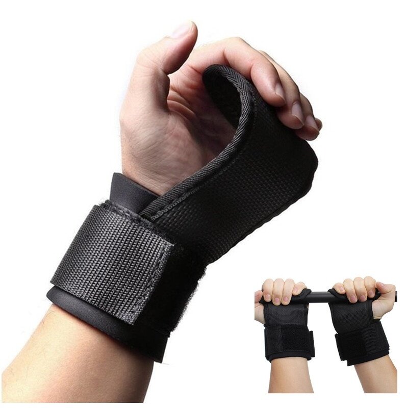 Weight Lifting Wrist Wraps Weightlifting Gym Workout Training Straps Hunter Pair 