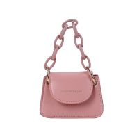 【Ready Stock】Small Bag Female 2021 Popular New Thick Chain Lipstick Small Bag Korean Foreign Style Shoulder Diagonal Bag