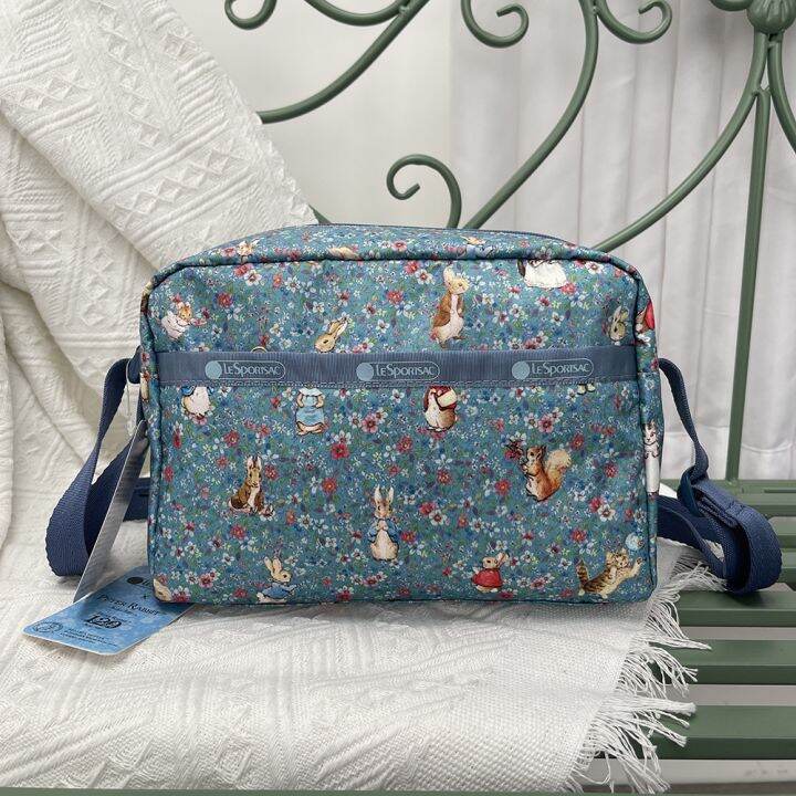 lishibao-peter-rabbit-joint-cartoon-printed-nylon-womens-cloth-bag-one-shoulder-portable-messenger-bag-tote-bag-u231