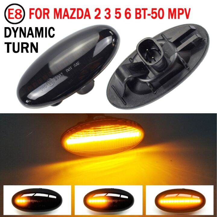 Led Side Marker Directional Indicator For Mazda 2 3 5 6 BT-50 Mpv ...