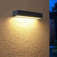 Modern Simple LED Outdoor Wall Light IP65 Waterproof Exterior Wall Lamp For Courtyard Shop Apartment Door Sign Billboard Sconces