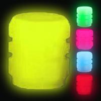 Mini Luminous Tire Caps Car Motorcycle Colorful Glowing Cover-Tire Wheel Hub Styling Decoration Auto Accessories Wheel Covers