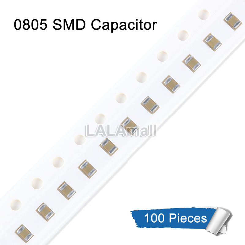 C0G SMD Ceramic Kondensatoren 0805 2mm×1.2mm 100pcs 9pF ±0.5pF MLCC NPO 