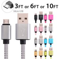 123M Micro USB 3.1 Charger Data Sync Cable ided Cord for Samsung Android