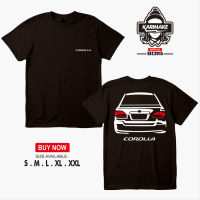 Kaos Baju Mobil Toyota Corolla Altis Rear Kaos otomotif - Karimake