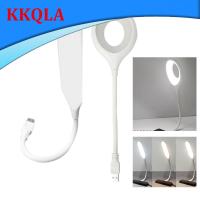 QKKQLA Portable Dc Usb Port Eye Care Led Book Night Light Student Mini Reading Lamp Laptop Keyboard Pc Lighting Desk Lamp For Powerbank