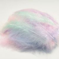 4-6 Inches Turkey Marabou Feathers Fluffy for Wedding Jewelry Decoration Supplies 50pcs/lot