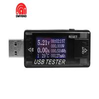 8 Dalam 1 QC2.0 3.0 DC 4-30V Daya USB Kapasitas Tester Tegangan Monitor Meter Arus Voltmeter Mini Ammeter Wattmeter