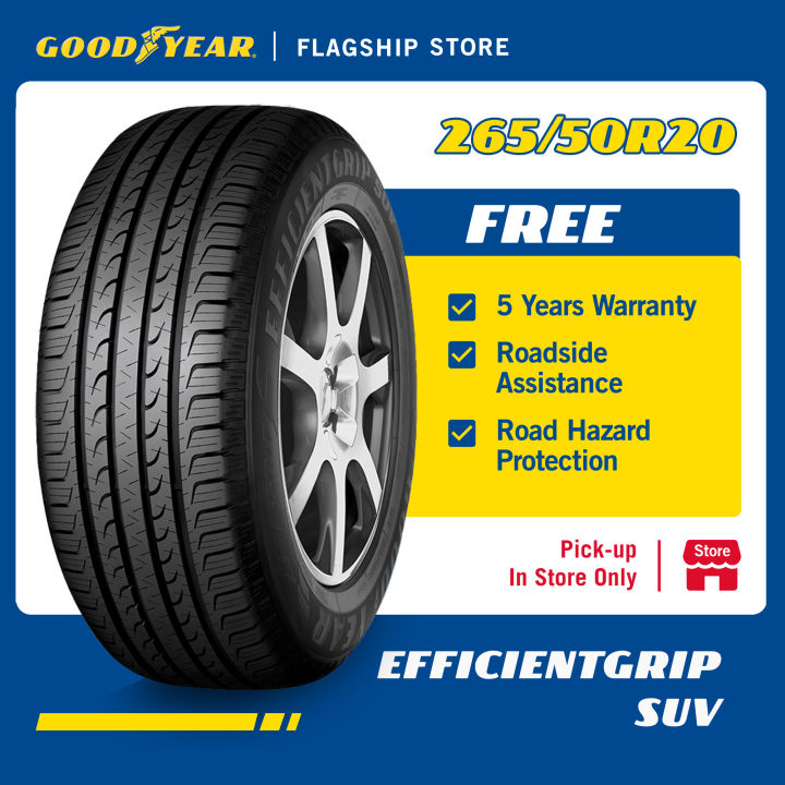 [INSTALLATION/PICKUP] Goodyear 255/60R18 Efficientgrip Performance SUV ...