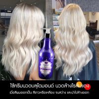 ครีมนวด บลูไดม่อน Blue Diamond Color Lock  MARTINA มาร์ทีน่าล็อกสีผม เพิ่มความนุ่มเงาให้เส้นผม 500ml.