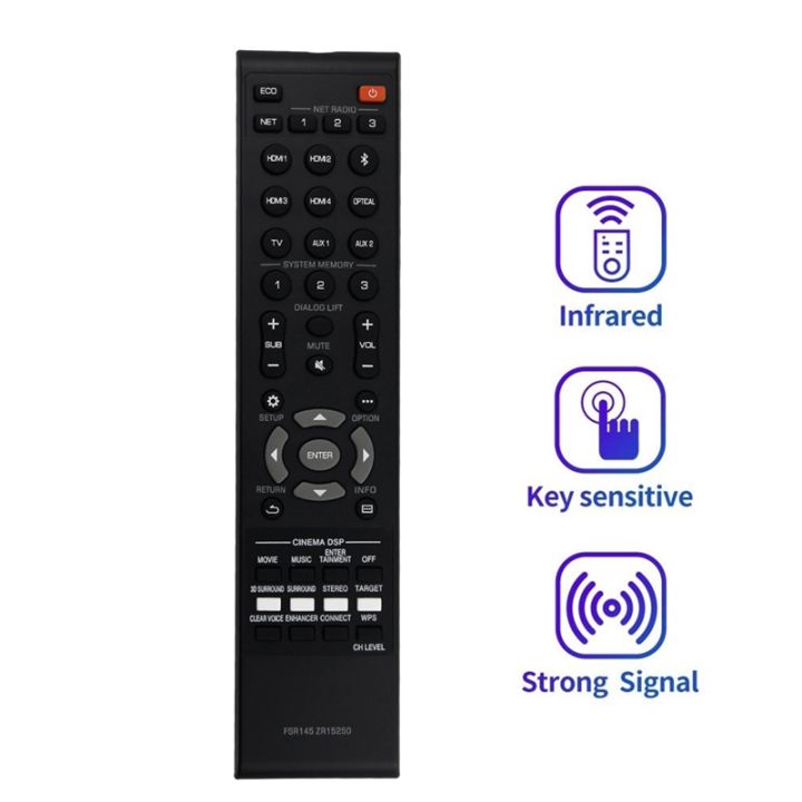 replace-fsr145-zr15250-remote-control-for-yamaha-musiccast-sound-bar-remote-control-fsr145-ysp-5600-ysp-5600bl