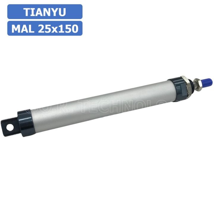 1ชิ้น-กระบอกลม-ขนาดเล็ก-รุ่น-mal-25x150-mini-air-cylinder-series-pneumatic-cylinder-กระบอกลมนิวเมติก