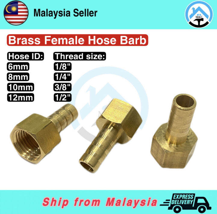 5 Connettori Maschio NPT A Barb, Adattatori Per Tubi In Plastica, Per - Foto 3