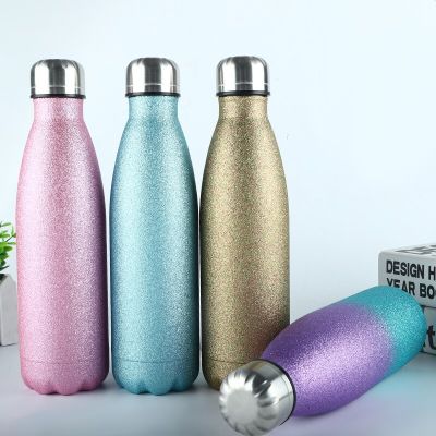 LOGO Custom Double-Wall Thermos Insulated Vacuum Flask Stainless Steel Water Bottles Gym Sports Thermoses Cup ThermocoupleTH