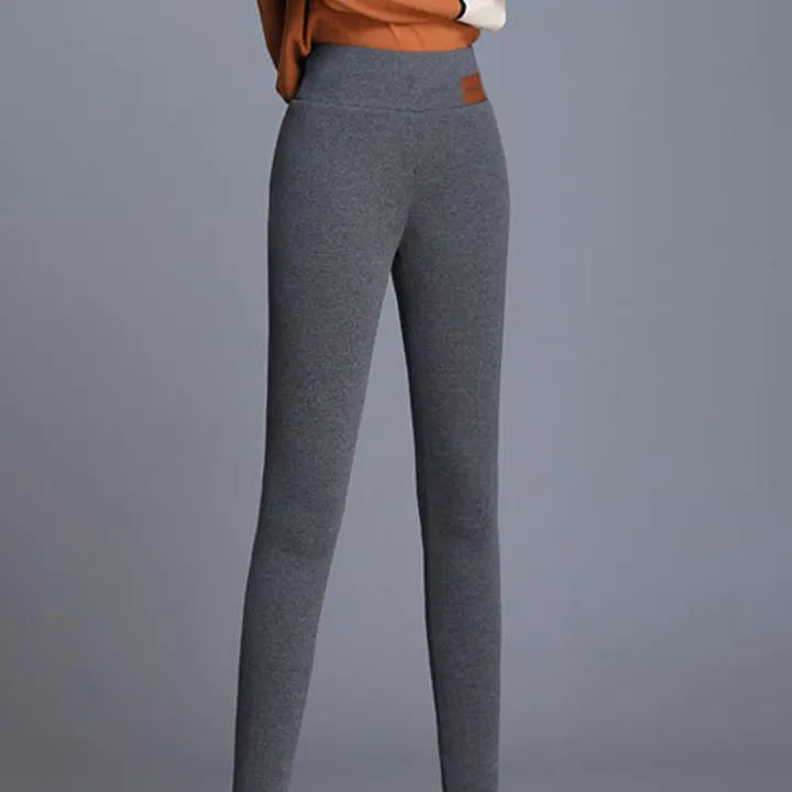 Hellery Women's Winter Warm Fleece Lined Leggings, Thick Velvet Tights