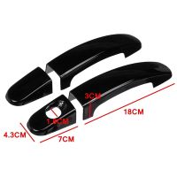 1Set Car 4 Door Handle Covers for Ford Focus Escape Kuga Ranger T6 MK2 PX2 2012-2018