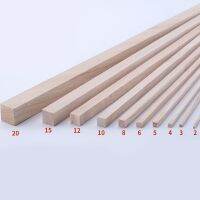 Length 30cm Long Square Wooden Bar Wood Stick Strips For Airplane Model DIY Handmade Crafts Art Supplies Shoes Accessories