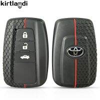 hot【DT】 for toyota corolla yaris CHR rav4 Prius 150 Highlander silicone key case remote car 2 3 button