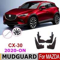 บังโคลนสำหรับ Mazda CX30 CX-30 2020ชิ้นบังโคลนหน้าหลัง4ชิ้นบังโคลนบังโคลนอุปกรณ์เสริมรถยนต์2021