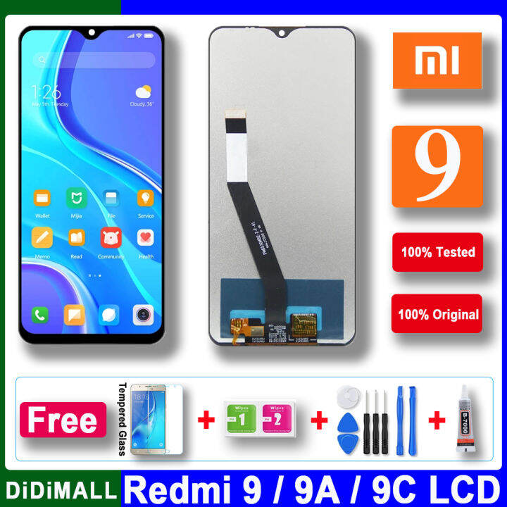 Original Lcd For Xiaomi Redmi 9a 9c Display Lcd Touch Screen Digitizer