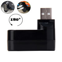 SERINA ใหม่ USB 2.0 สำหรับโน๊ตบุ๊ค ยูเอสบี สำหรับพีซี สีดำ มินิ อะแดปเตอร์ ตัวแยกสัญญาณ 3 พอร์ต